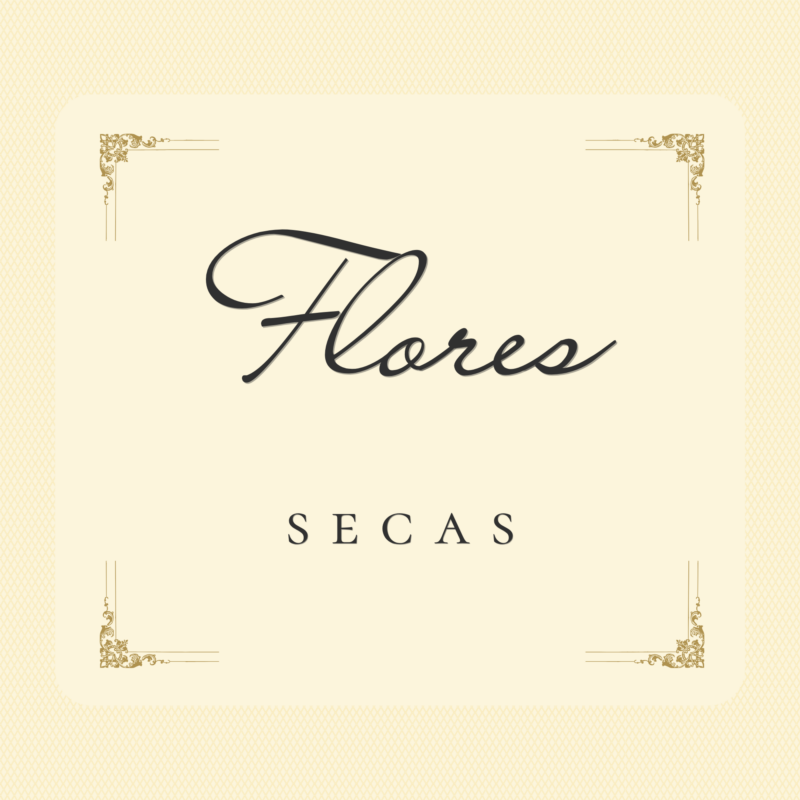 Flores secas