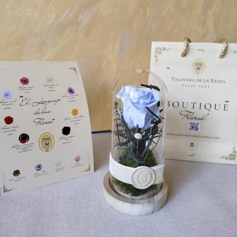 Rosa azul